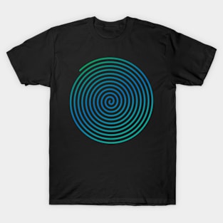 Aqua Coil T-Shirt